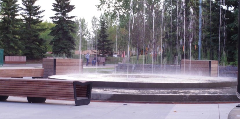 Westwood unveils new spray deck and fountain