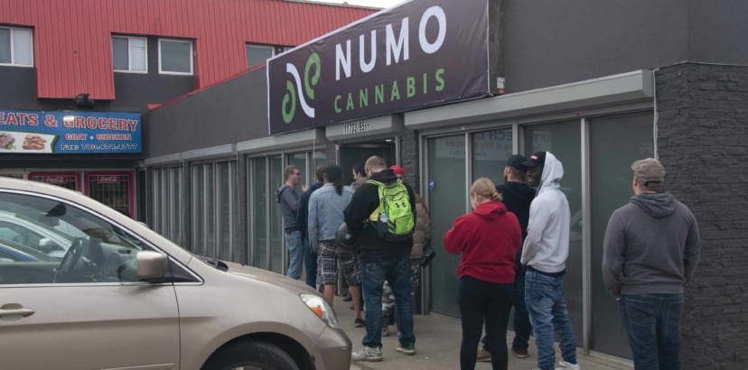 Cannabis shops quickly sold out of products