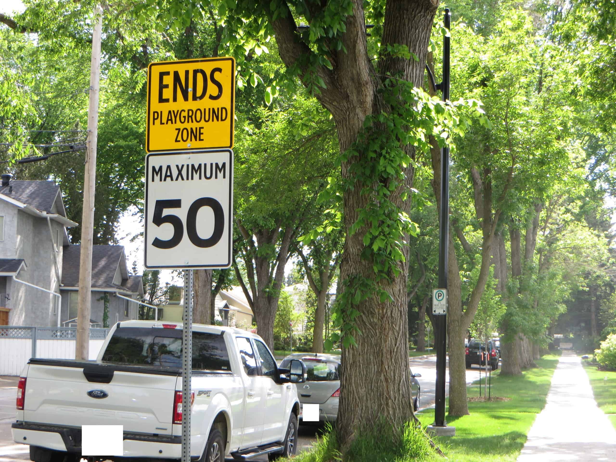 Reducing speeds for fewer accidents
