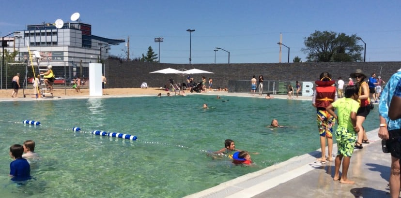 Cool off in Borden Pool