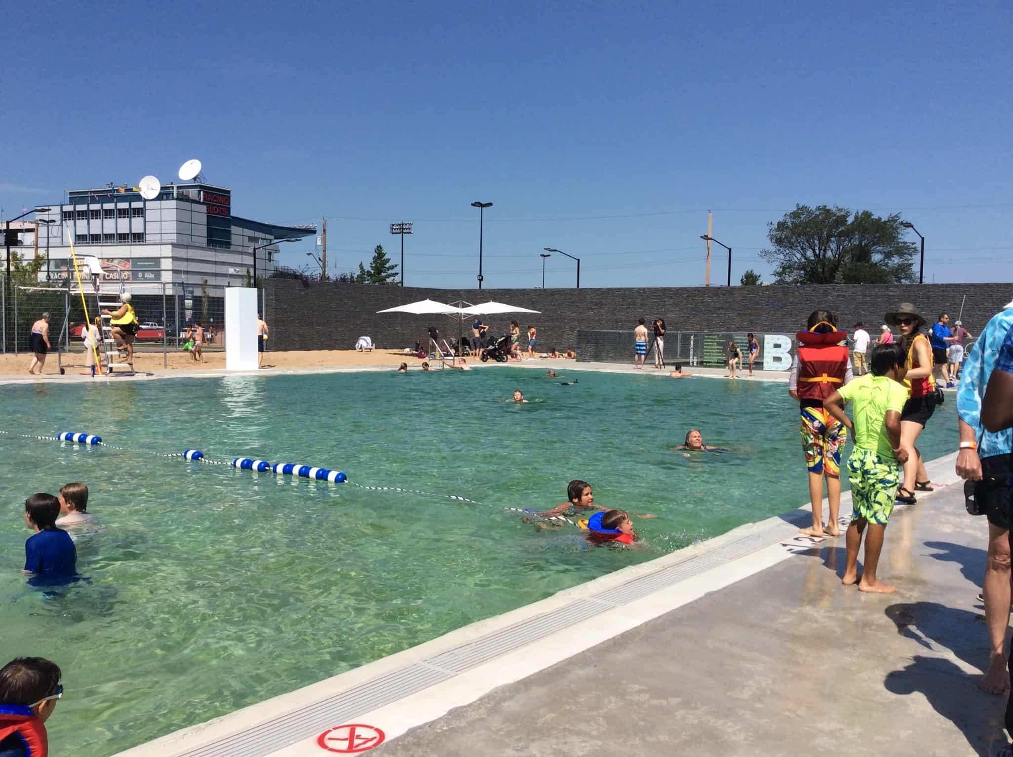 Cool off in Borden Pool