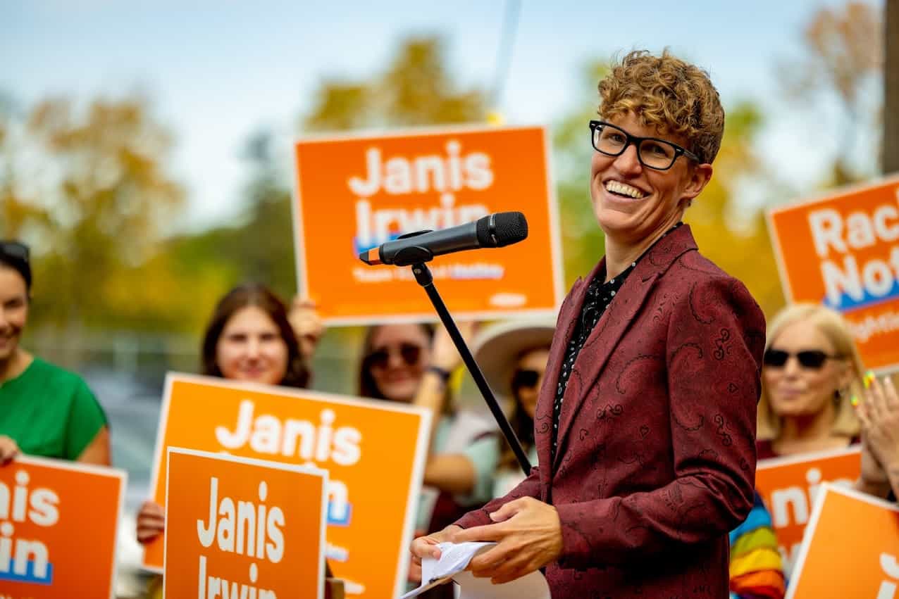 MLA Janis Irwin is running for re-election