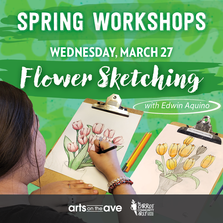 Flower Sketching Workshop